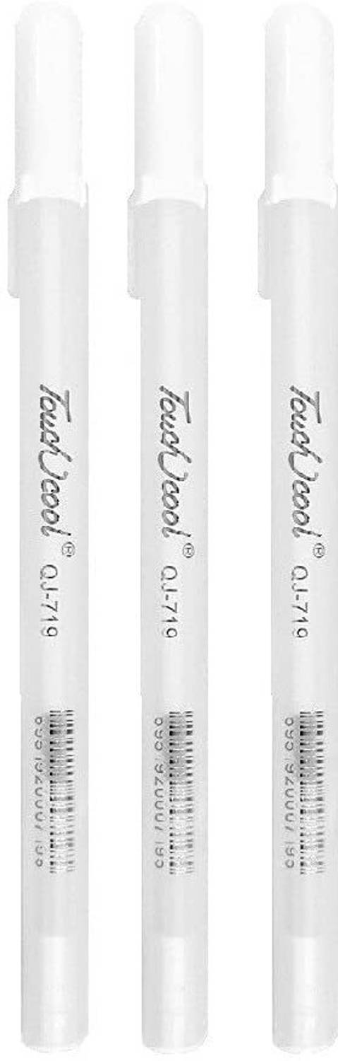Adoere White Highlight Nip 0.8mm for Hand Paint Design,Mandala Art,Black Paper & Doodle Gel Pen
