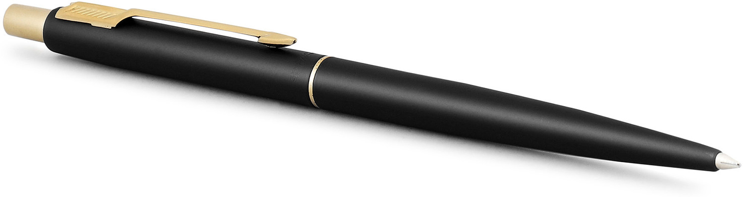 Image of PARKER Classic Matte Black, Gold Trim Ball Pen