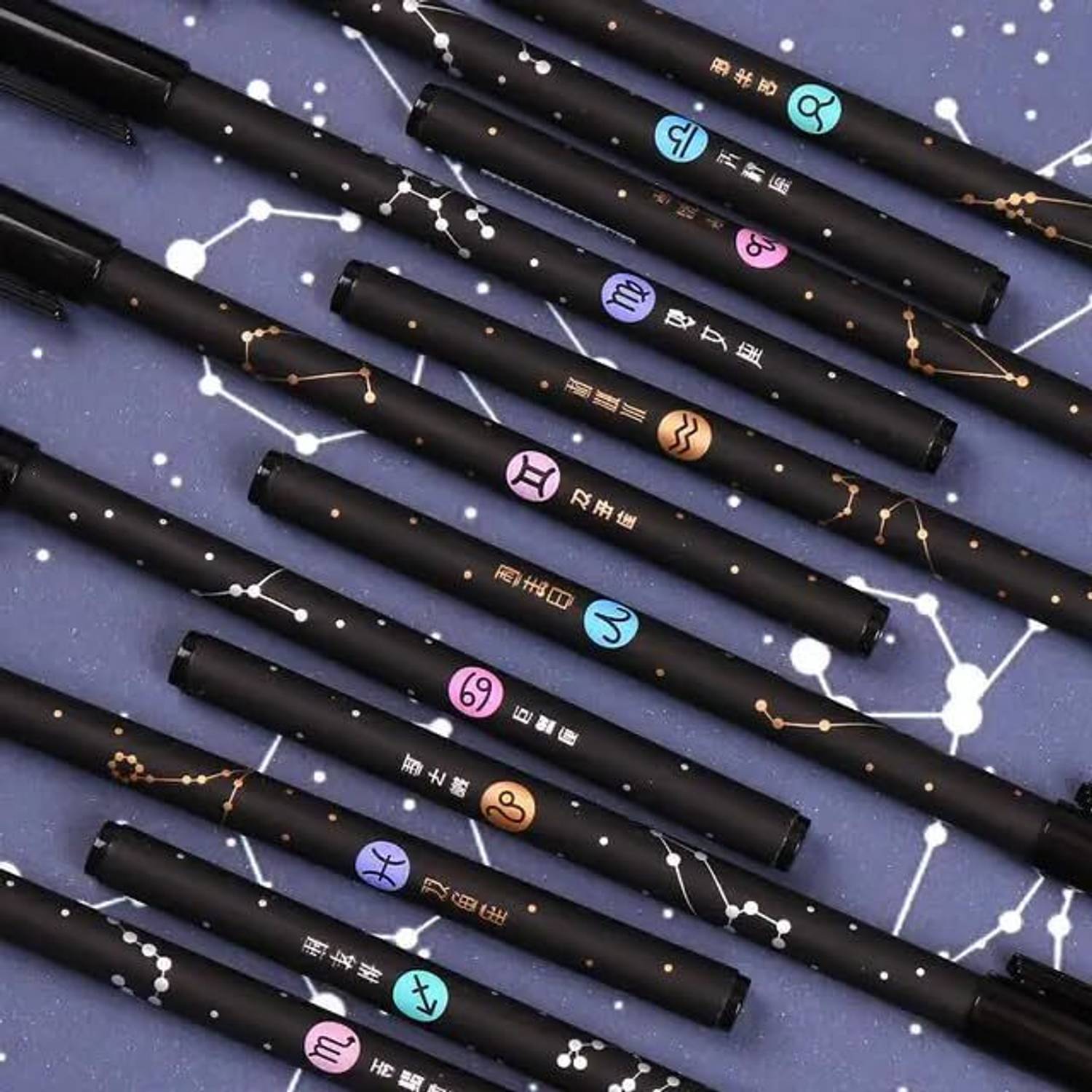 Agelast Star GALAXY Erasable Gel pen with assorted eraser Multi-function Pen Gel Pen Refill