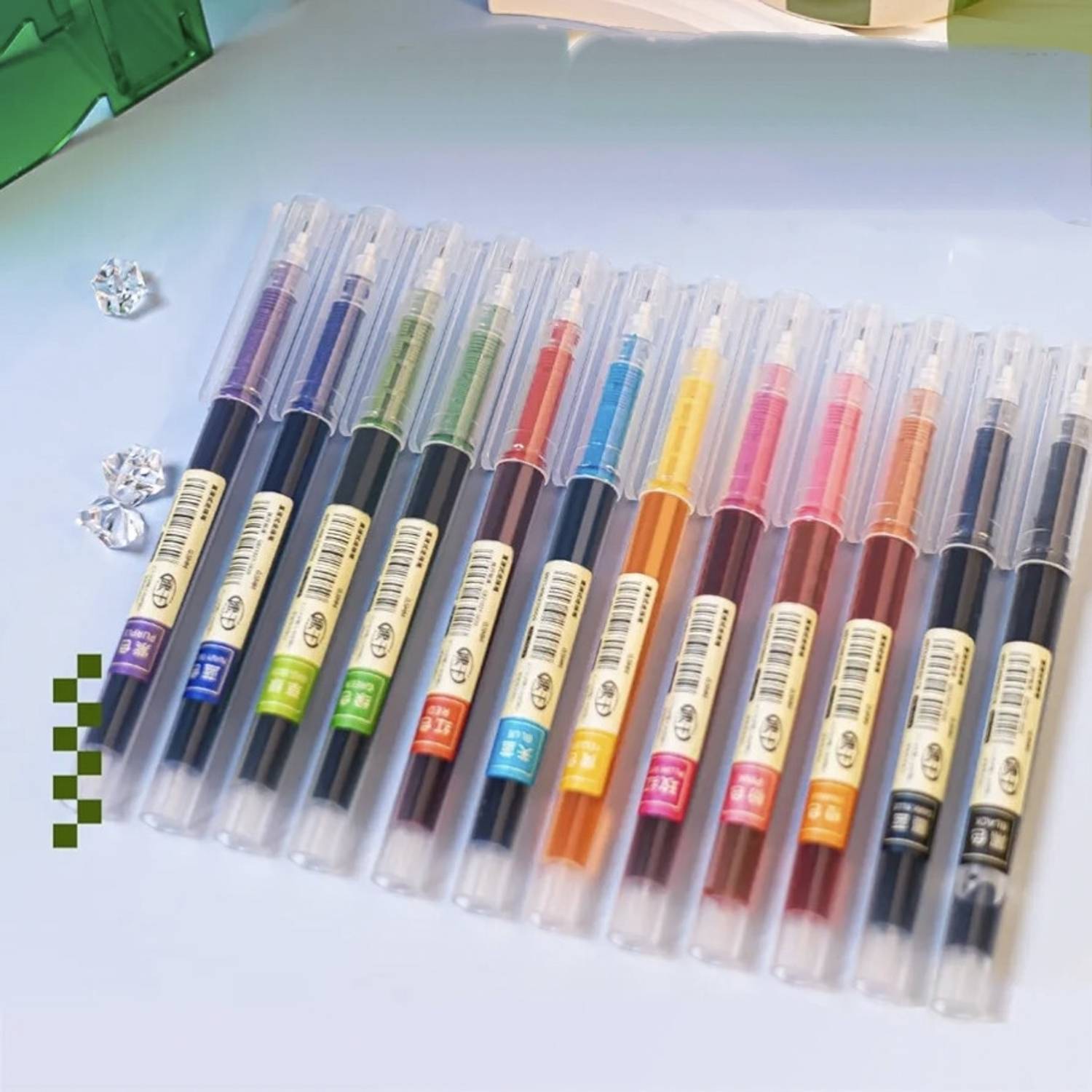 KLIDSHUSOZ Treasure Gel Pen for Notes, Planners - Image 1