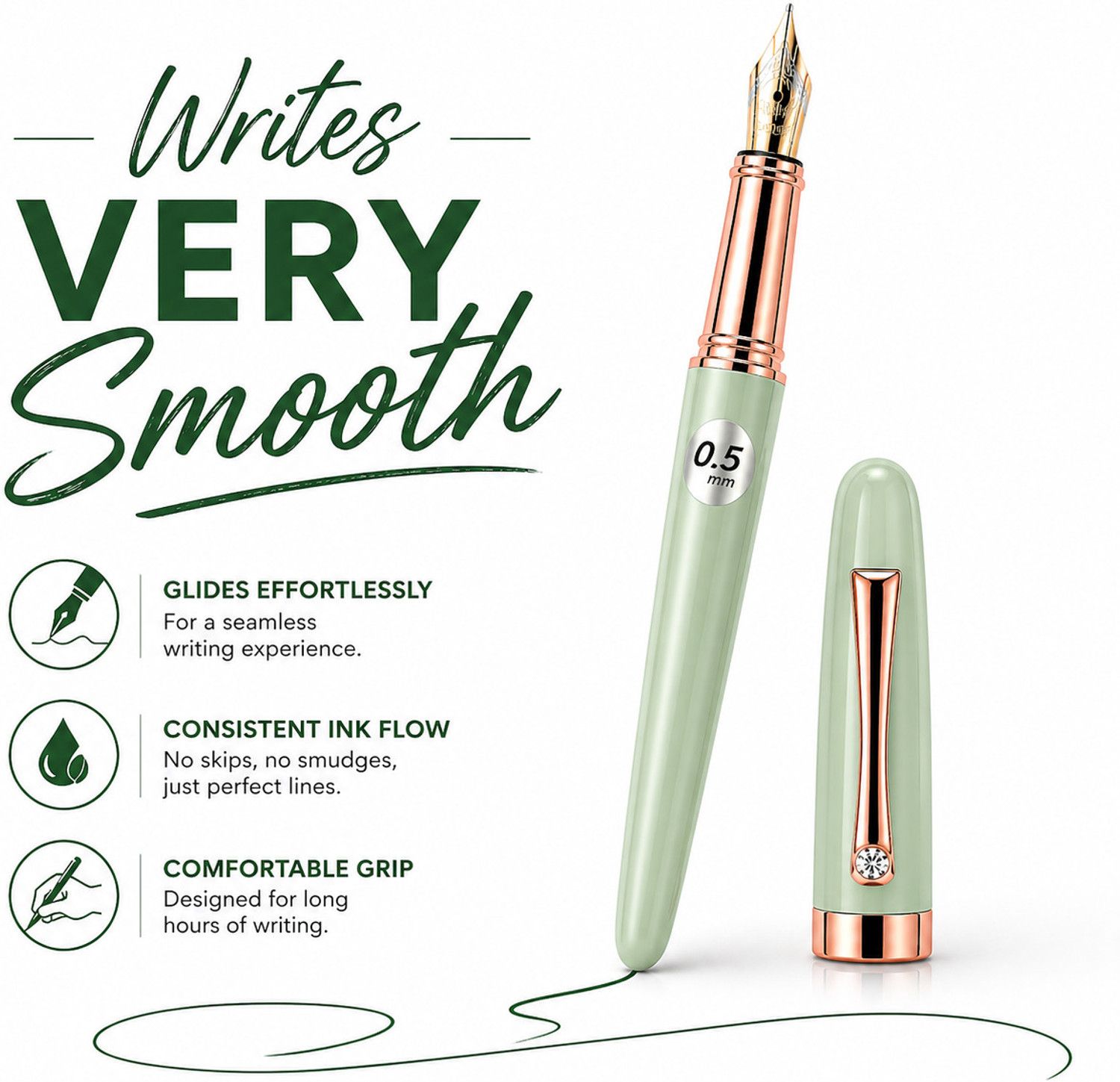 Image of TANZO METAL Fountain Pen