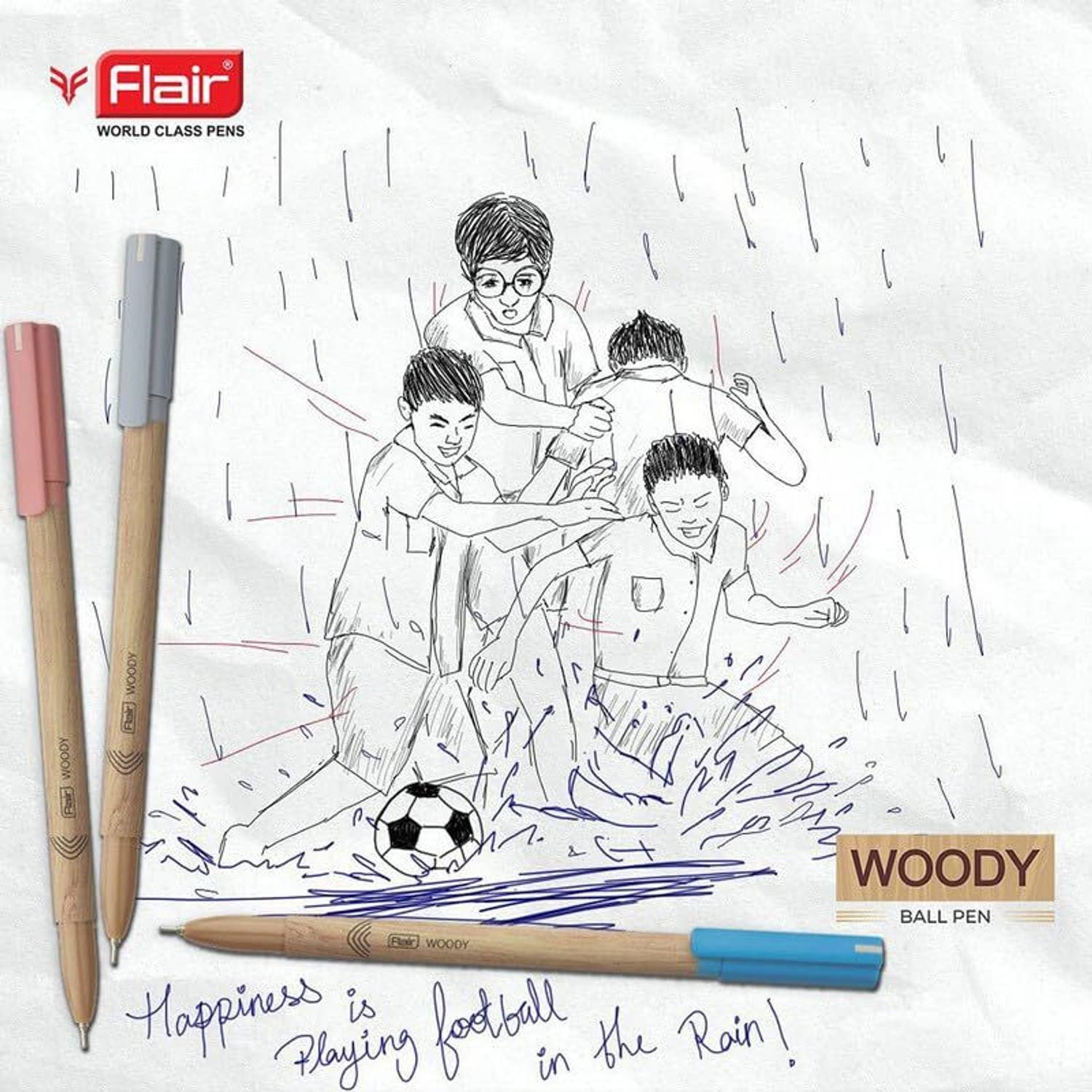 FLAIR Woodie Ball Pen - Image 5