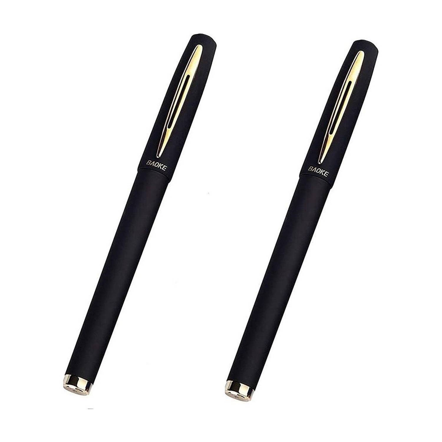 Baoke Black Ink Gel Pen 1mm Nib matte finish Gel Pen