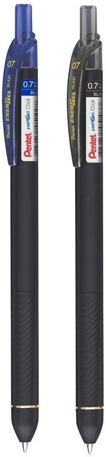 Image of PENTEL EnerGel 0.7mm Click RollerGel Pen | Textured Grip With Retractable Mechanism Gel Pen