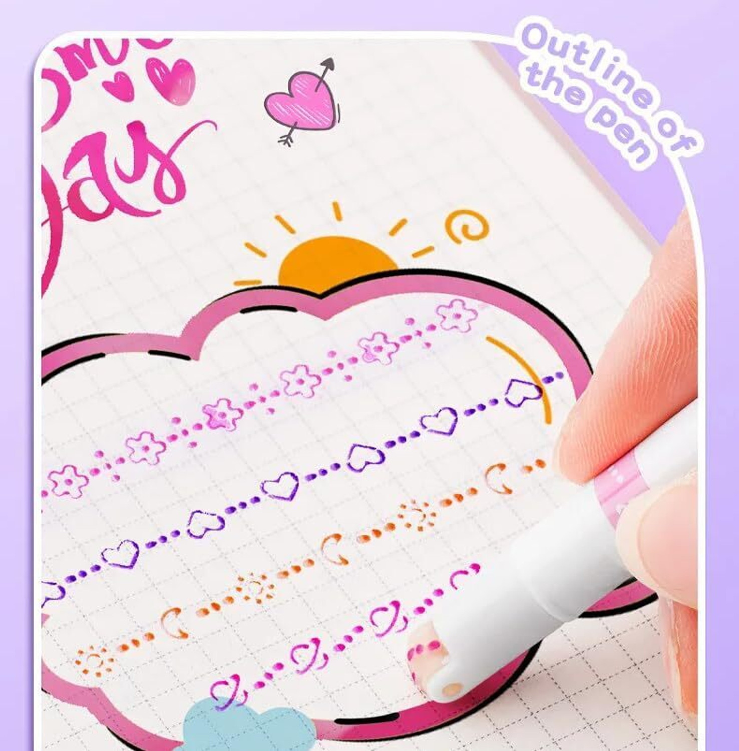 Image of Dwiti Enterprise Decorative Color Pens Marker Ink