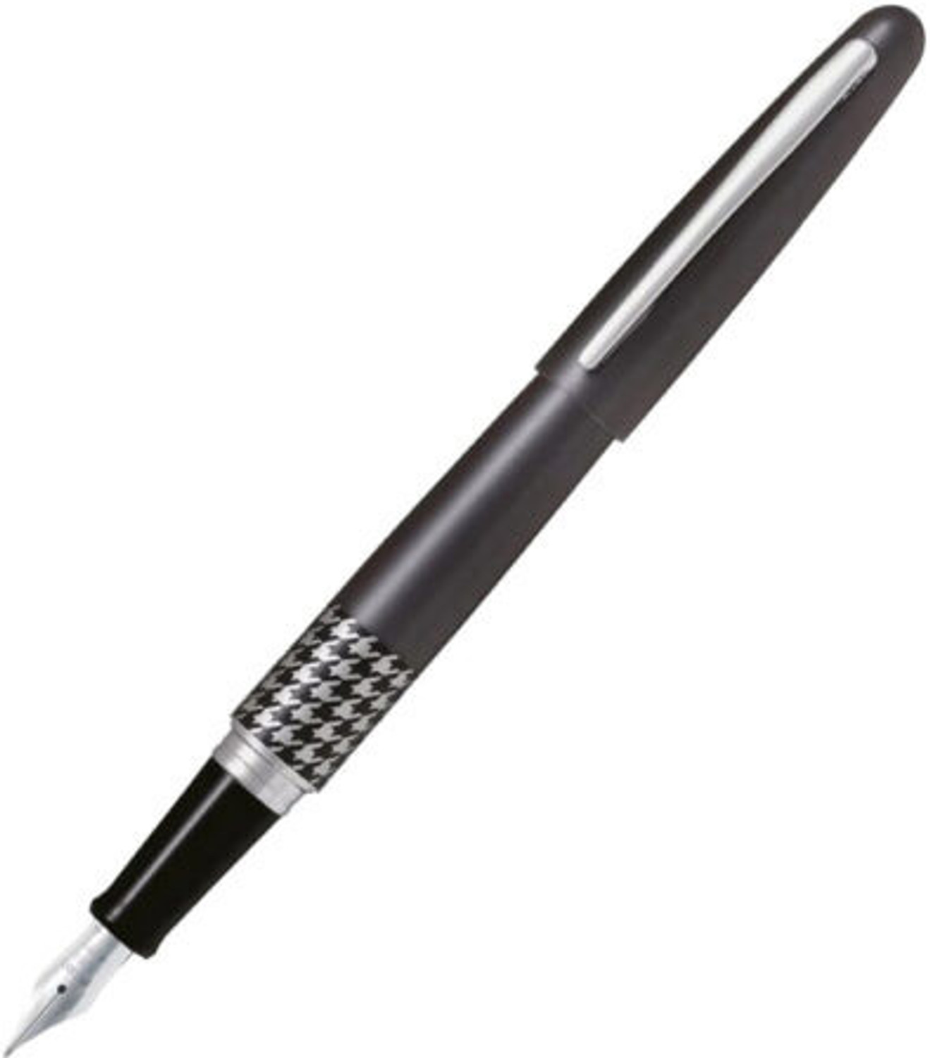 Image of PILOT MR 3 Retro Pop Collection Metallic Gray - Fine Nib Fountain Pen