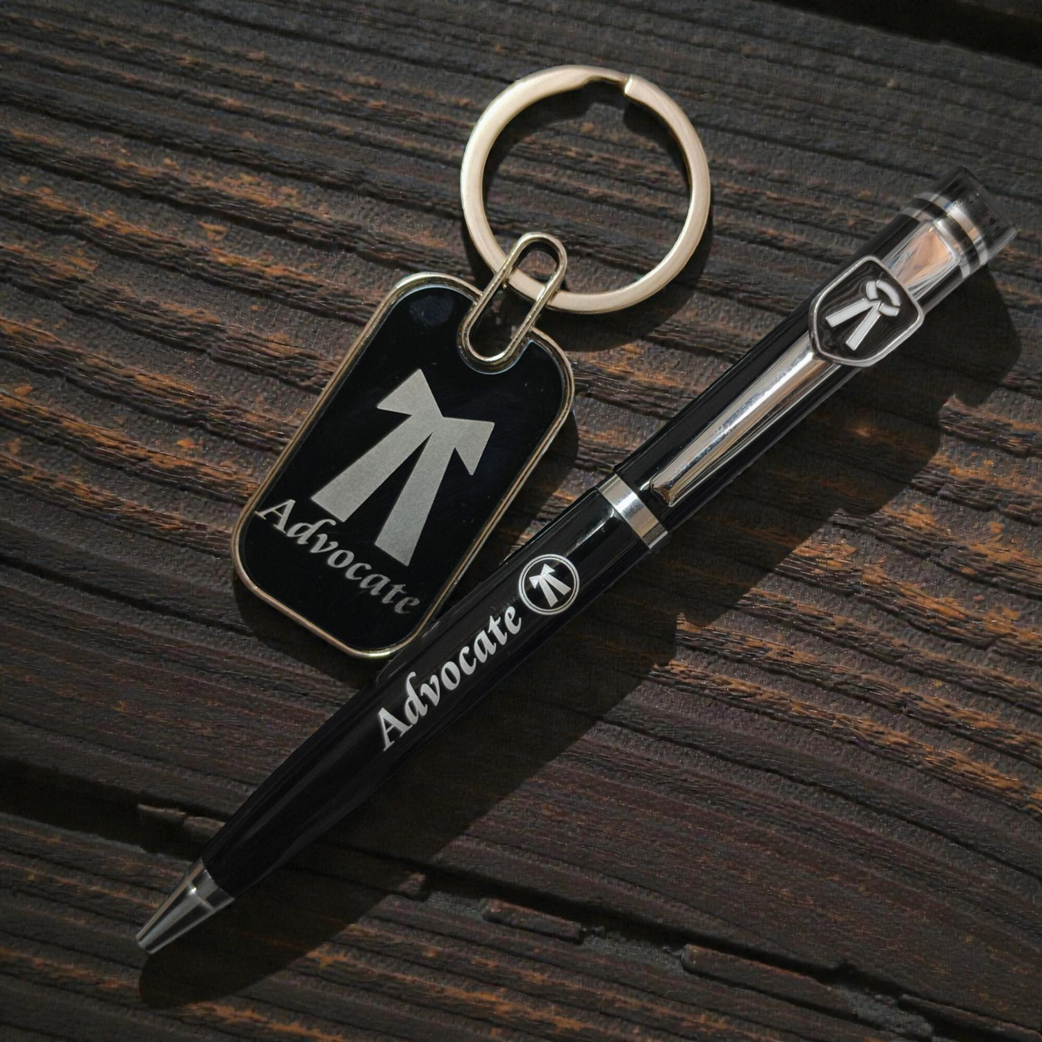 Image of Izel Craft ADVOCATE PEN WITH ADVOCATE KEYRING Pen Gift Set