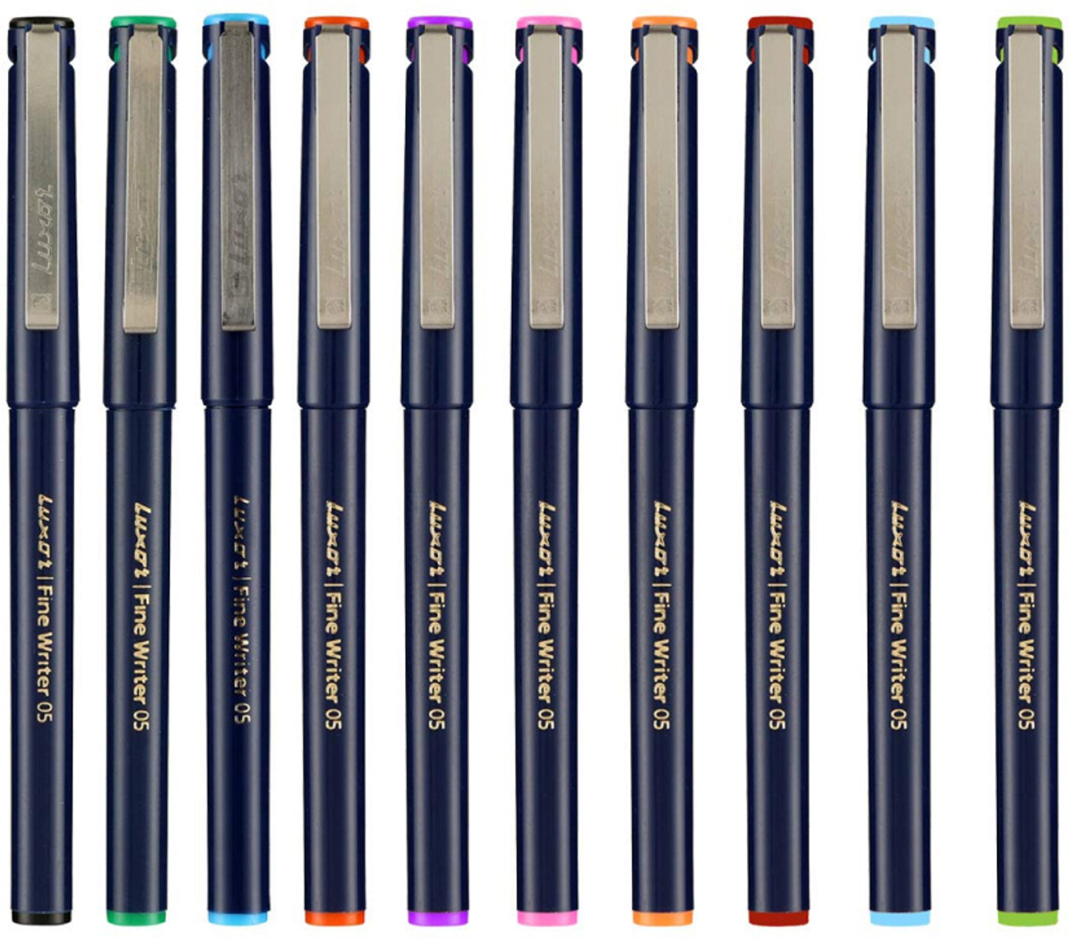 Image of LUXOR Finewriter 05 Assorted Colors Fineliner Pen