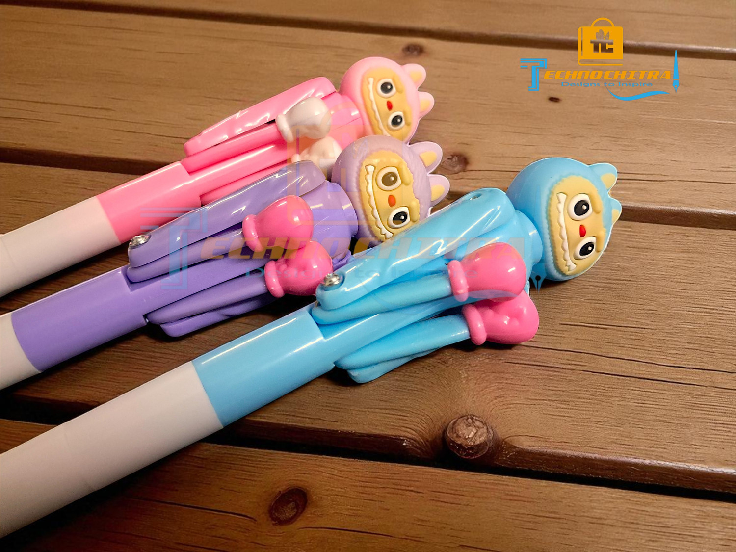 Image of TECHNOCHITRA BoxiBeast Twin Punch Pen Set for Kids Pen Gift Set