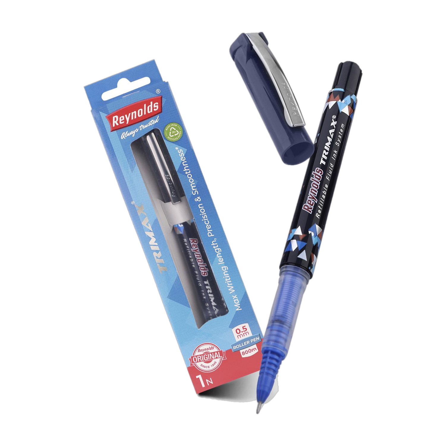 Image of Reynolds Trimax Roller Ball Pen