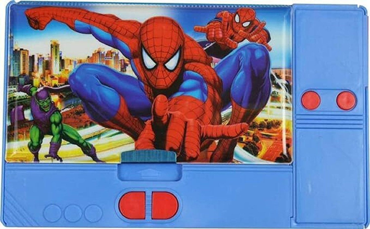 Image of Royal krafts Jumbo Spiderman Art Plastic Pencil Box