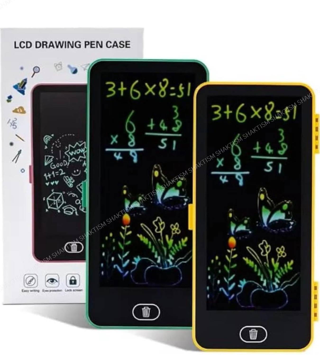 Bazaar LCD Writing Tablet Pencil Box - Image 2