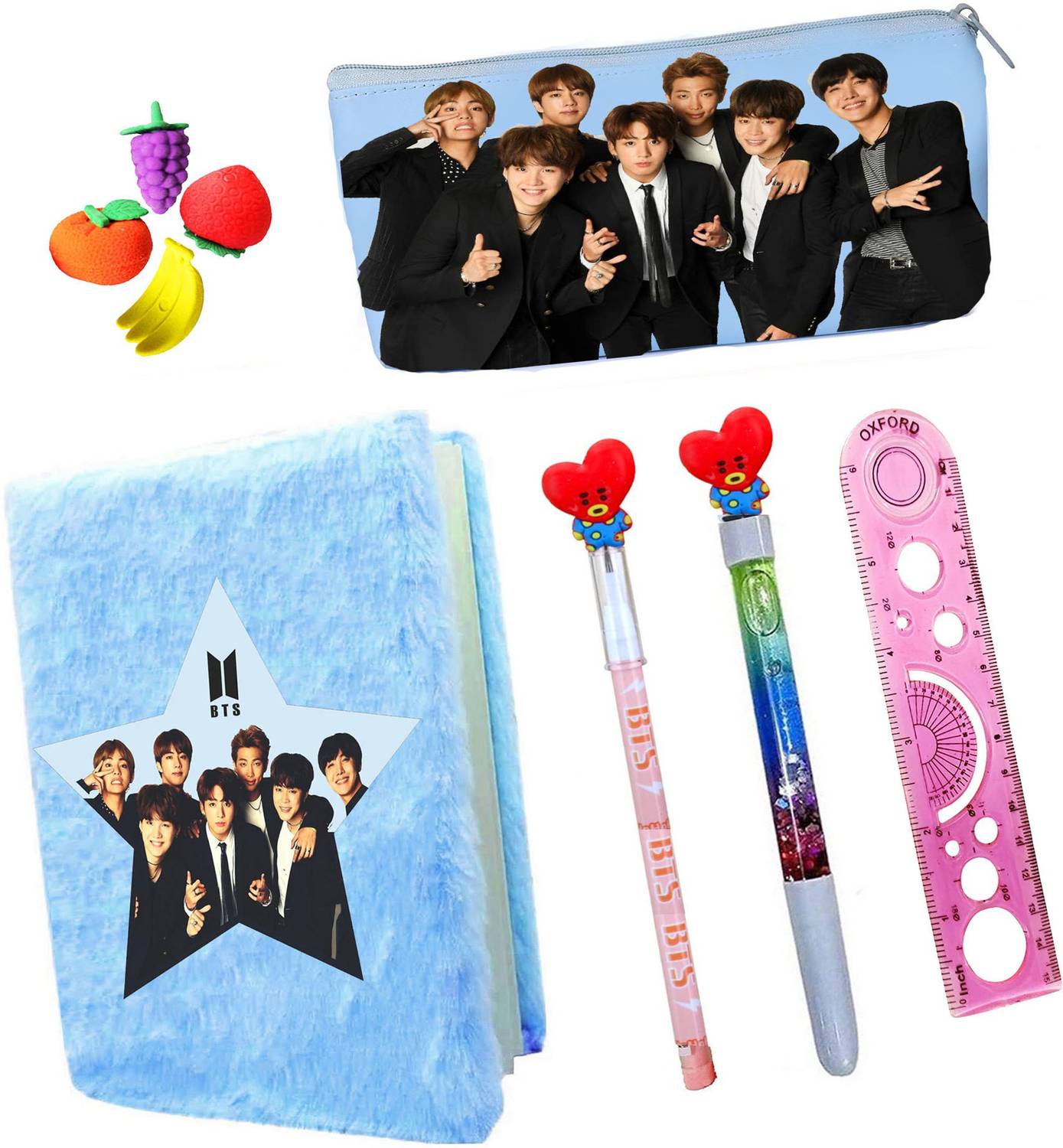 BTS グッズ ペン卒 Flipkart.com | TITIRANGI BTS Pencil Box for Kids BTS Stationery