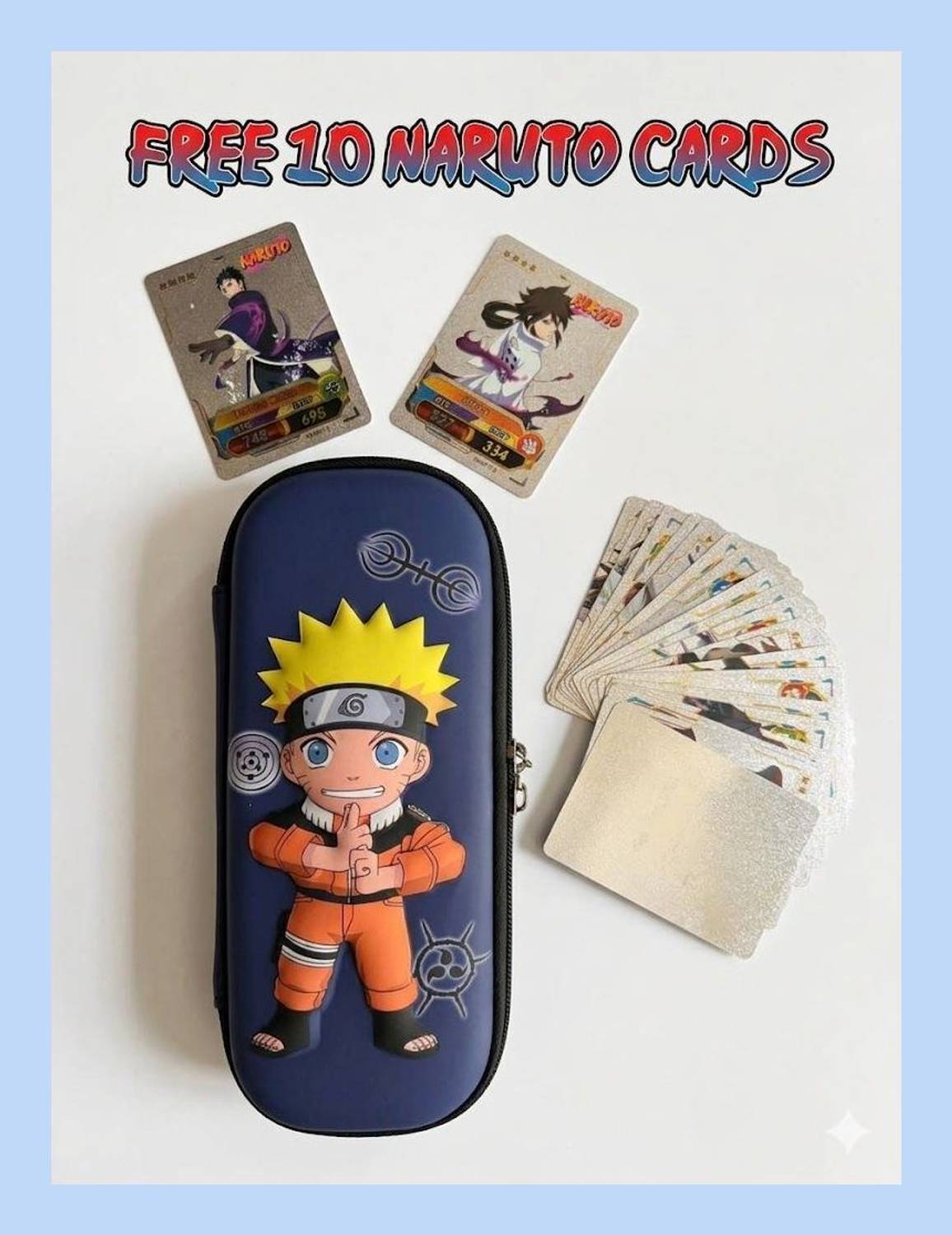 Flipkart.com | zizi Naruto Pouch & Free 10 Naruto Cards with Pouch