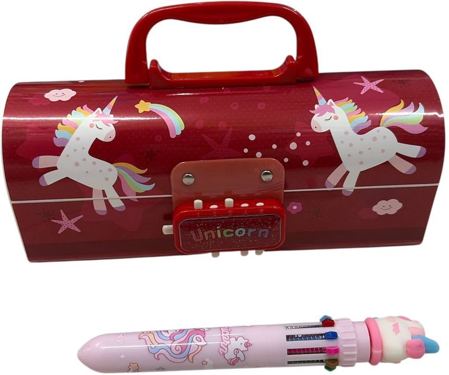 Flipkart.com | NARMADA IMPEX compass Box Unicorn-Red-compass Art