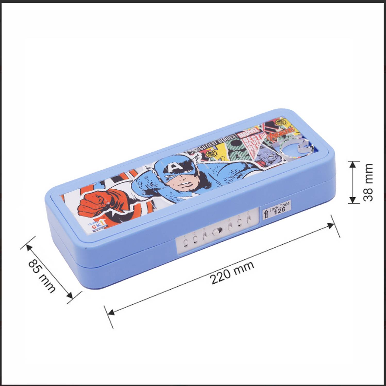 Flipkart.com | SKI Puzzle Pencil Box With Password Number Lock