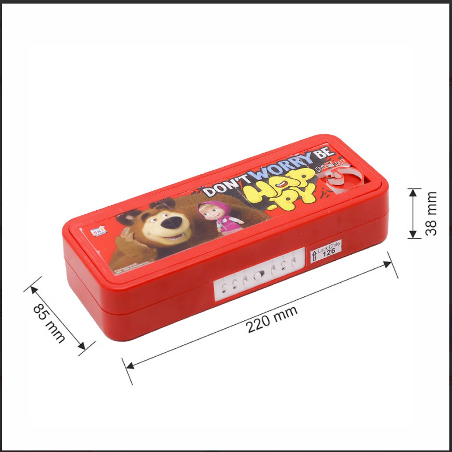 Flipkart.com | SKI Puzzle Plastic Pencil Box With Puzzle game And