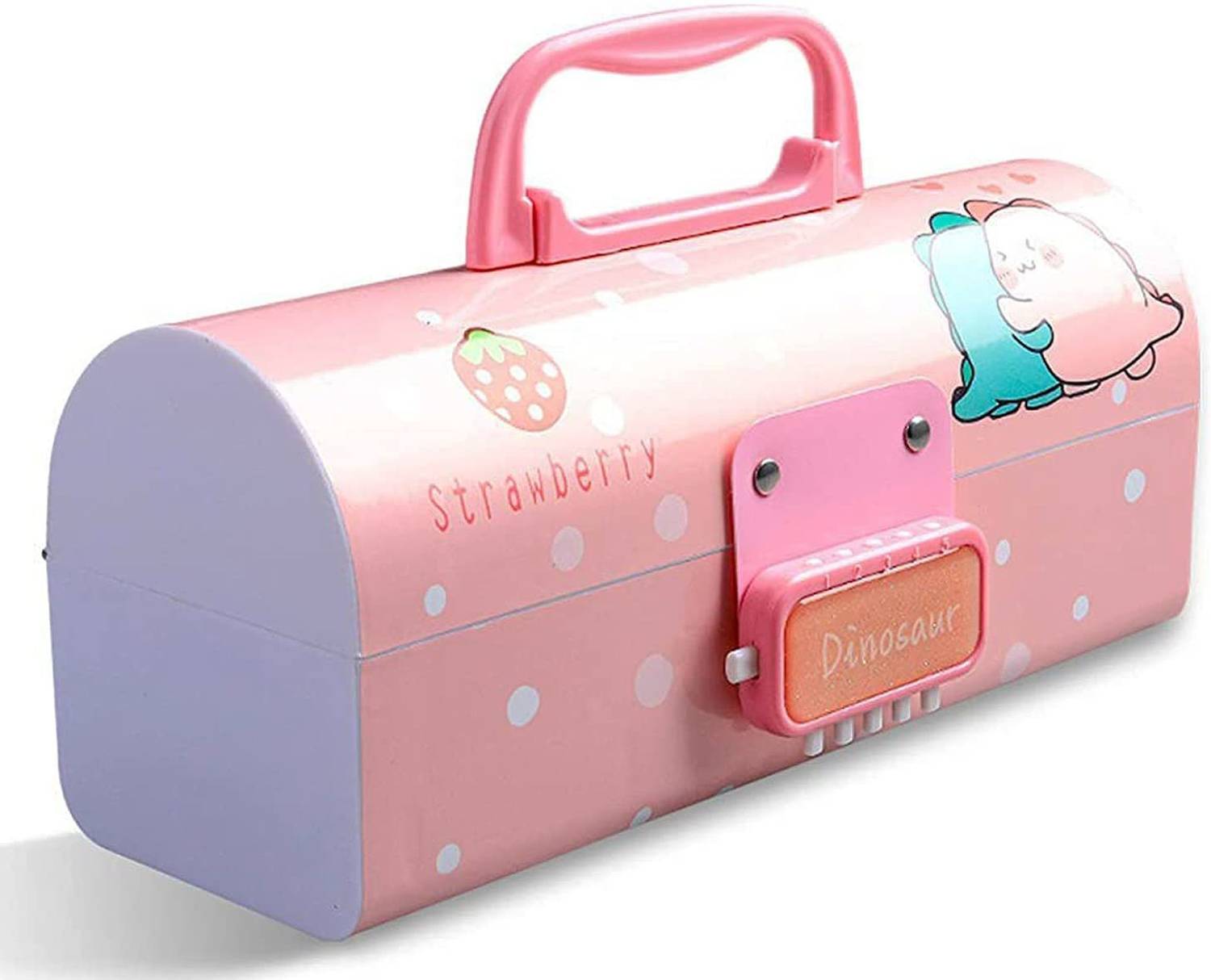 BHALALA ENTERPRISE Pencil Box Stationary Set with Different compartments for Storage of Kids UNIQ Art Plastic Pencil Box