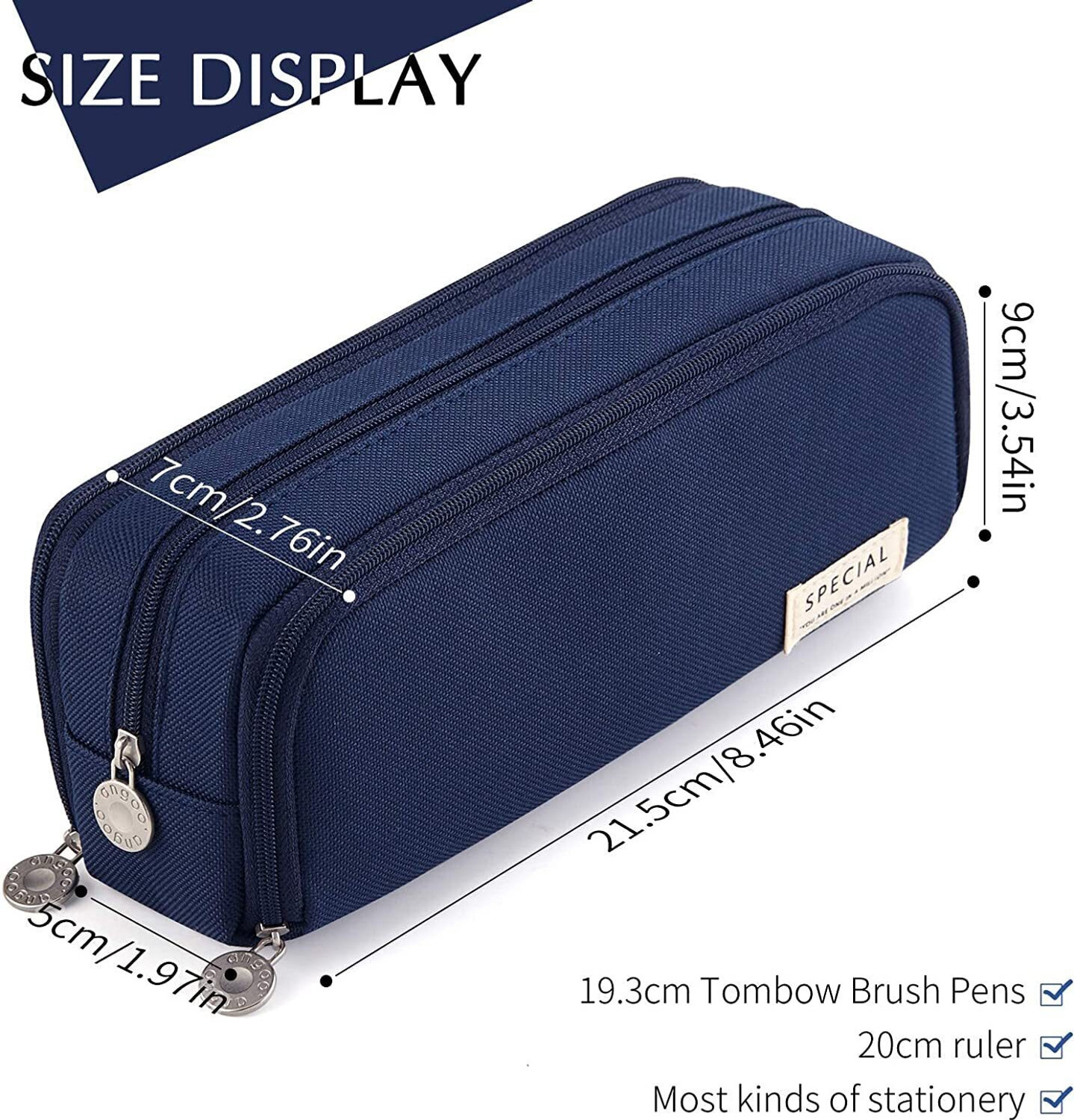 Image of ketmart Pencil box 120 1 Art Artificial Leather Pencil Box
