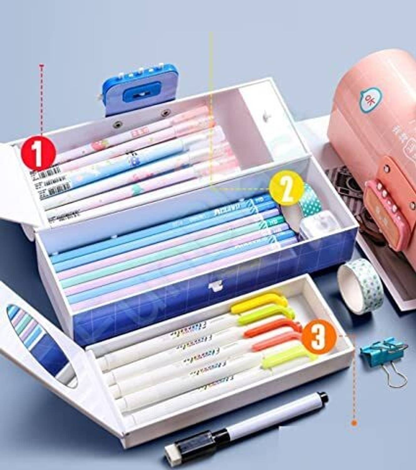 Flipkart.com | Aarav Enterprises 1 1 Art Plastic Pencil Box - Box