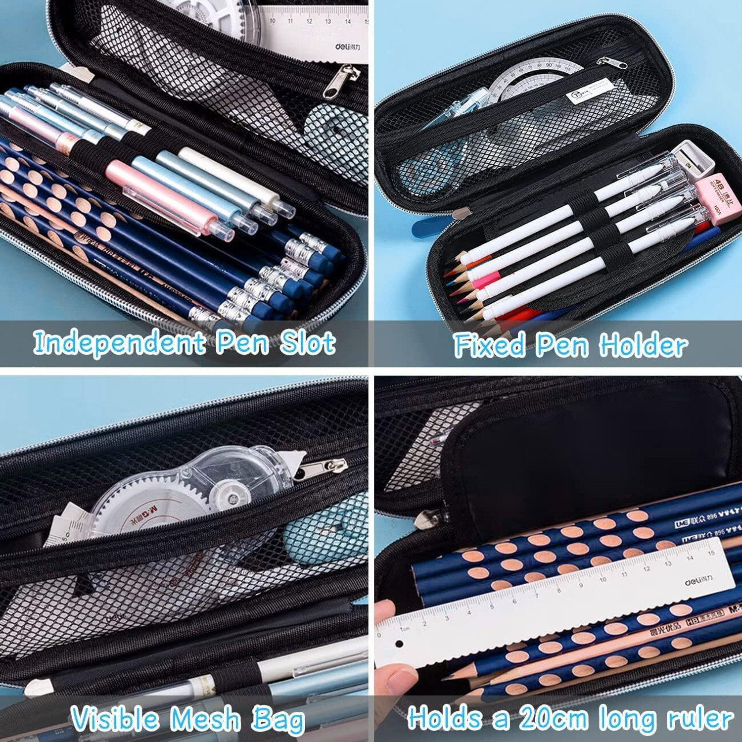 Image of Vadhavan 3D Cover EVA Space Astronaut Theme Pencil Case Large Capacity Pencil Pouch Boys & Girls Students Art EVA Pencil Box