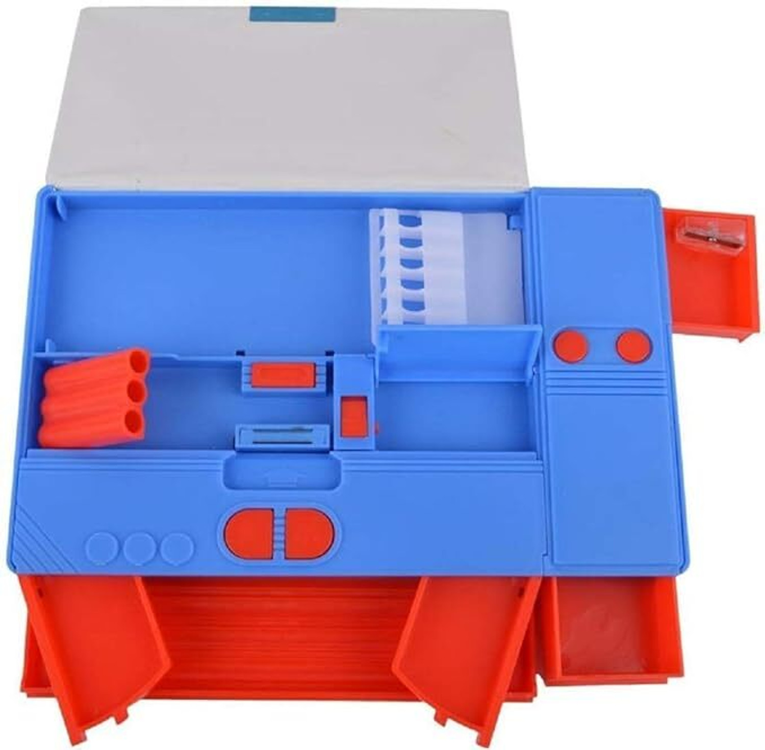 Image of Royal krafts Jumbo Spiderman Art Plastic Pencil Box