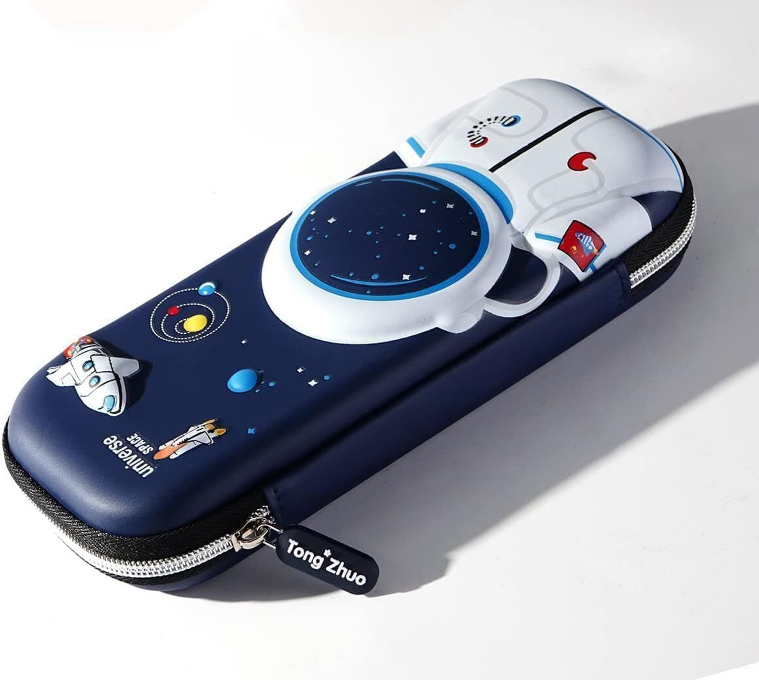 Image of Vadhavan 3D Cover EVA Space Astronaut Theme Pencil Case Large Capacity Pencil Pouch Boys & Girls Students Art EVA Pencil Box