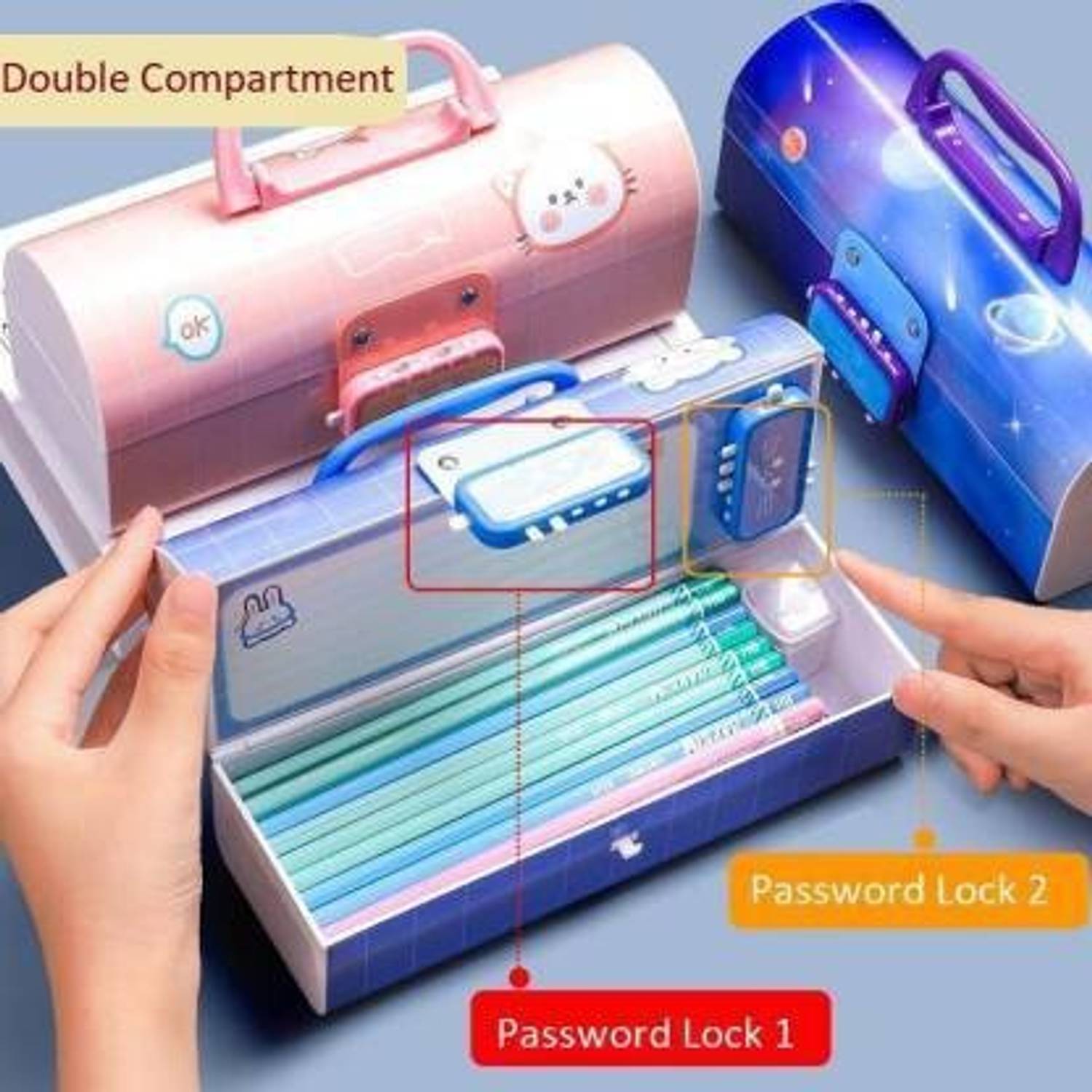 Flipkart.com | Aarav Enterprises 1 1 Art Plastic Pencil Box - Box