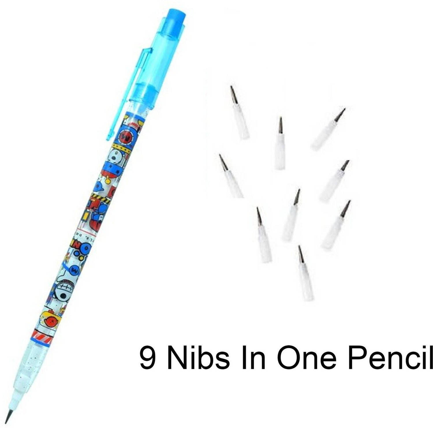 Image of Kartual Return Gift For Kids / Non Sharpening Stackable Pencil / Push Pencils For Kids Pencil