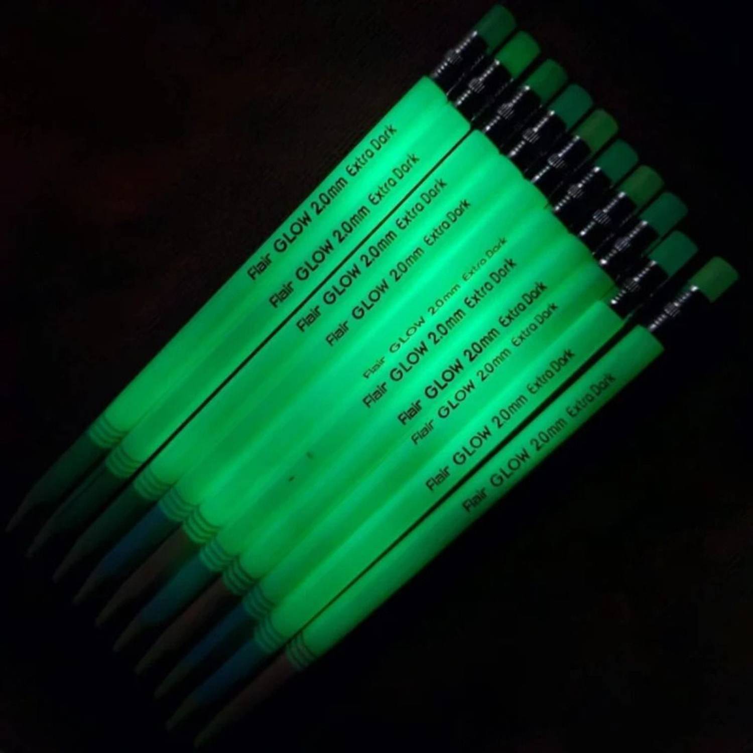 Luna FLAIR GLOW Mechanical Pencil Pack of 10 - Image 3