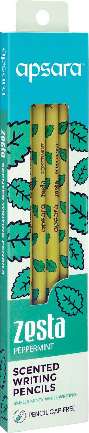 APSARA Zesta Scented Pencils Pack of 6 Pencil (Peppermint) Pencil