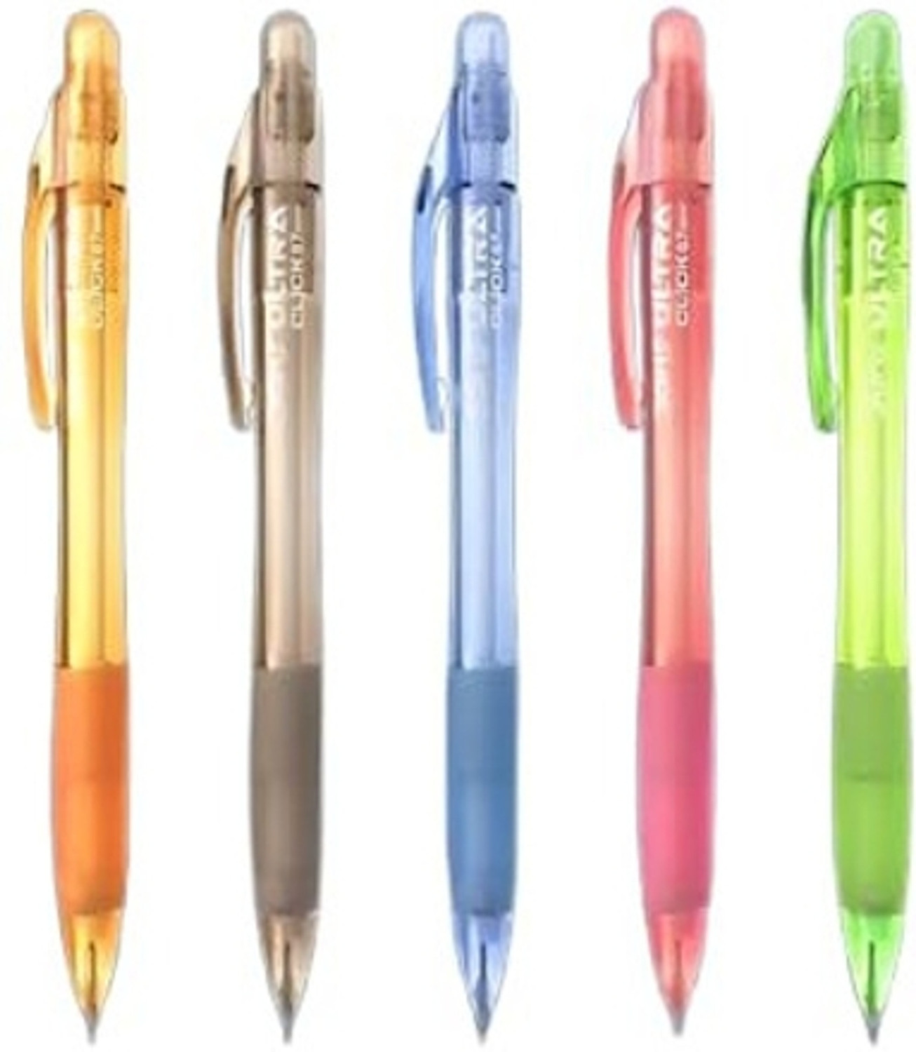 Image of DOMS Ultra-Click 0.7mm School Writing Pencils & 1 Eraser & Sharpener Smooth & Strong Pencil