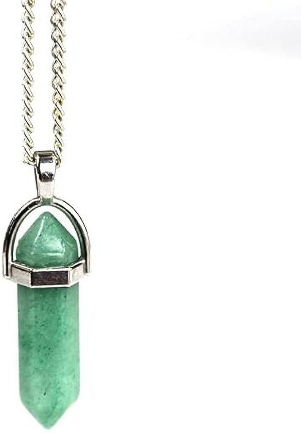 Image of VIBESLE Charged Activated Energized Crystal Stone Pencil Pendant Crystal Stone Pendant