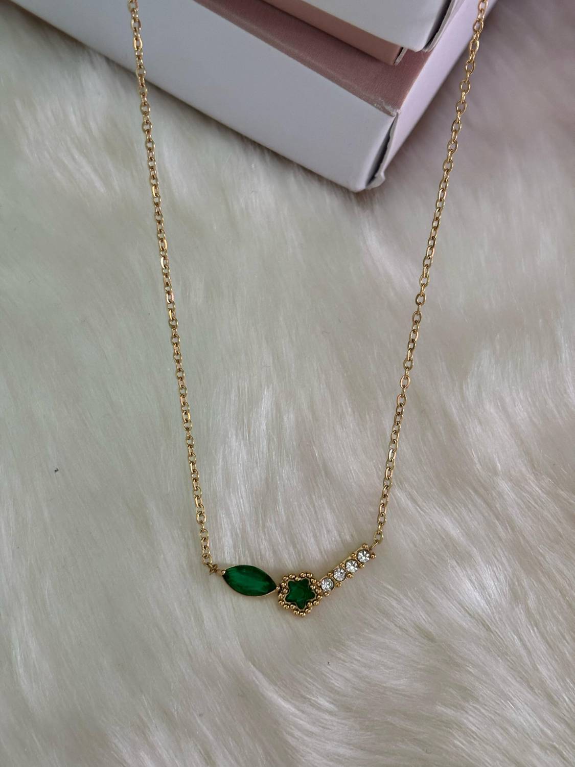アクセサリー iyu kiyu ziyu chain Gold-plated, Brass Cubic Zirconia Brass, Stainless