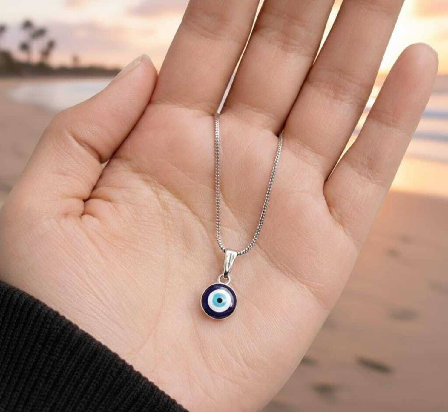 BEWADA JEWELLERS LunaEye Protection Pendant Alloy Pendant