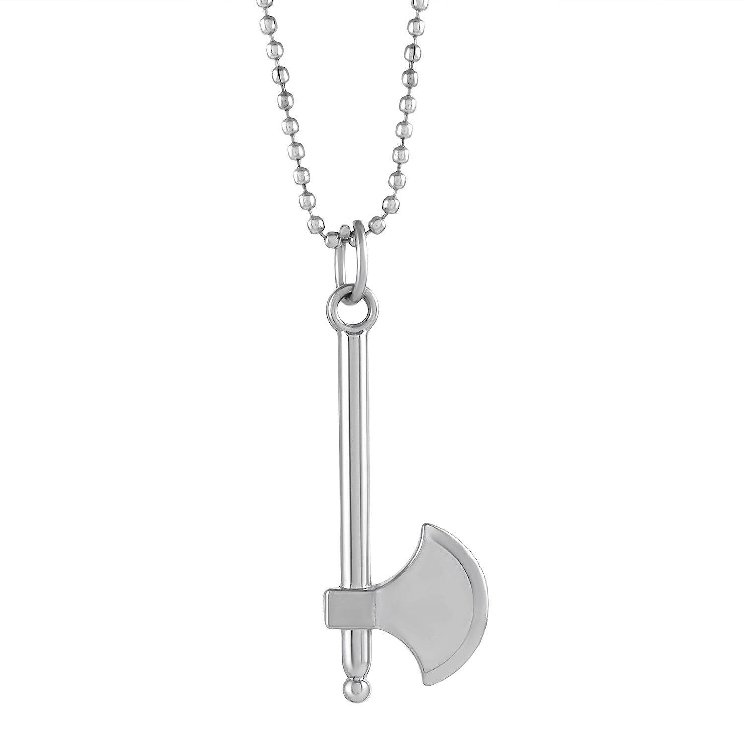 DULCI Silver Plated Brass Parshuram Axe Pendant - Image 1