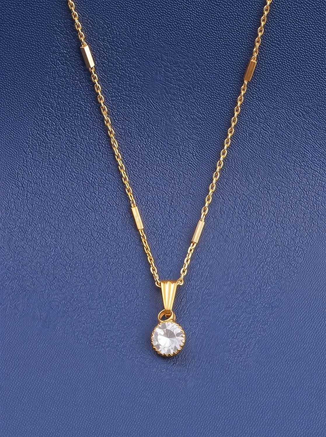 BOGHRA SALES New Stylish Classy Pendant Chain For Women And Girls Gold-plated Brass, Alloy Pendant