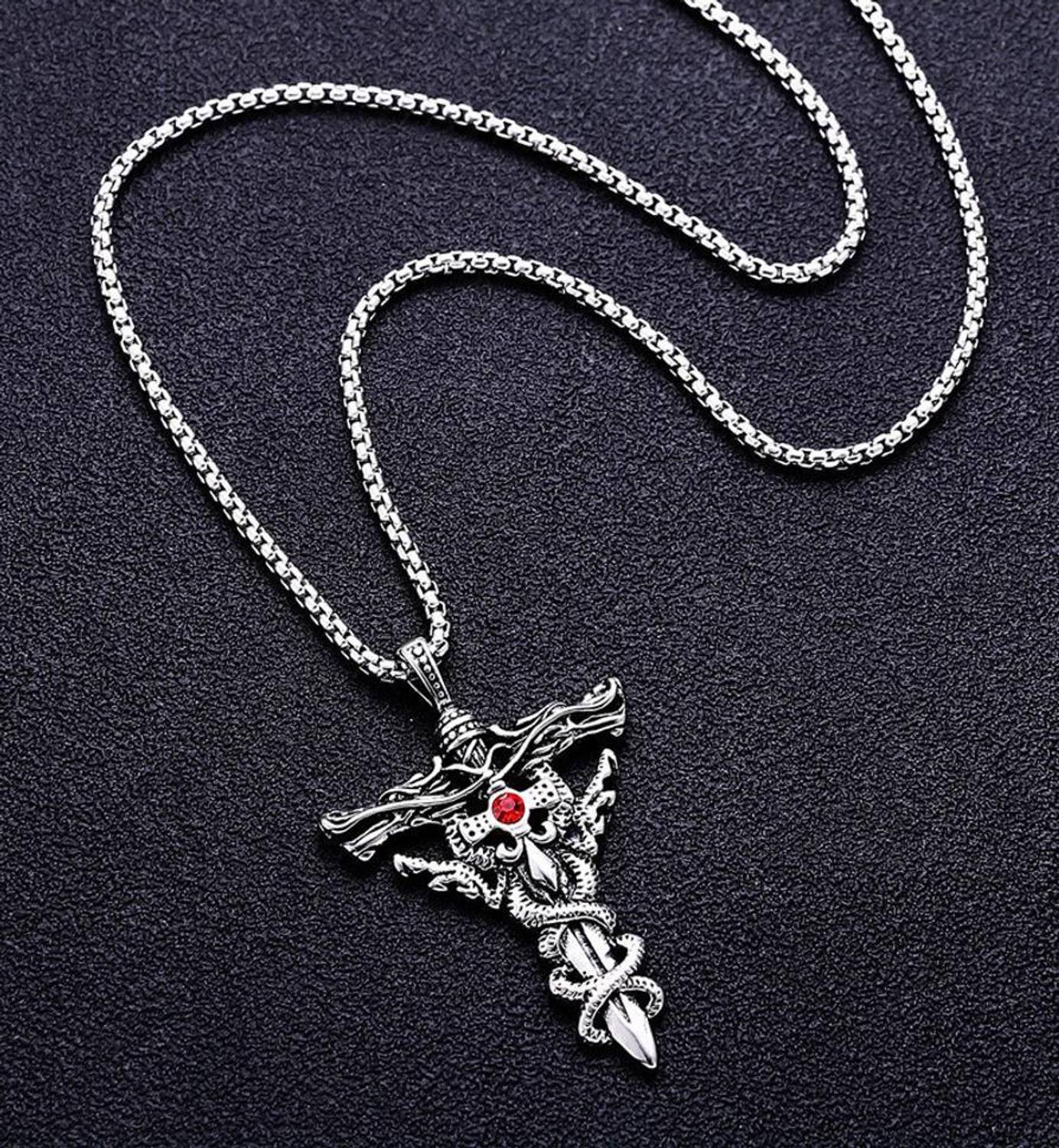M Men Style Rock Star Jewellery Fancy Fashion Vintage DSword