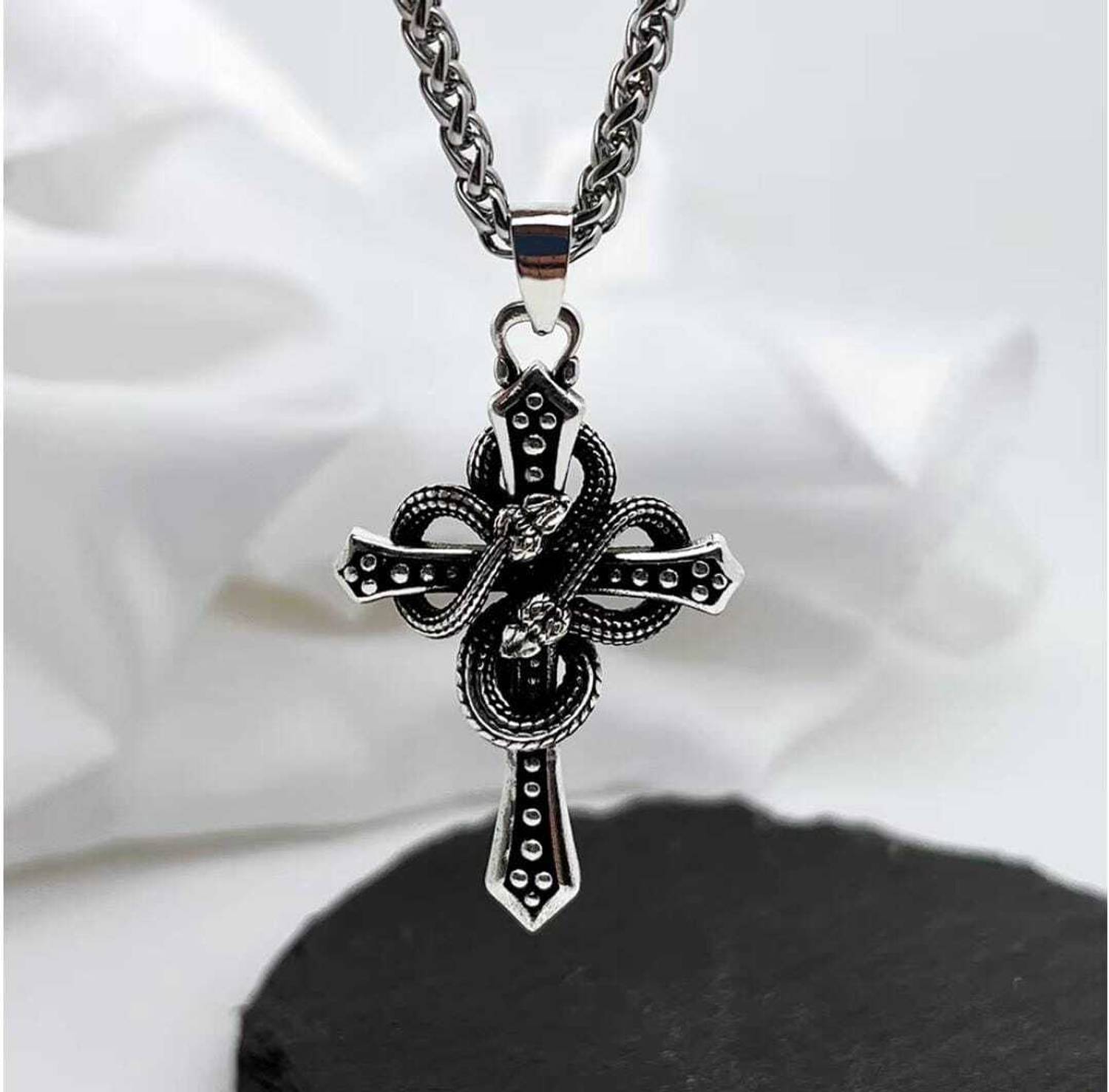 Murliwala Men's Evil Eye Locket Necklace - Image 5