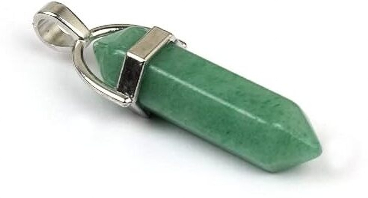 Image of VIBESLE Charged Activated Energized Crystal Stone Pencil Pendant Crystal Stone Pendant