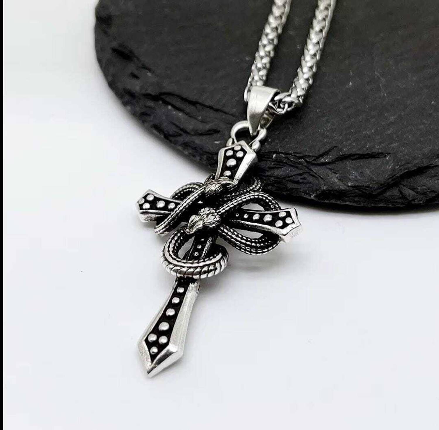 Murliwala Men's Evil Eye Locket Necklace - Image 3
