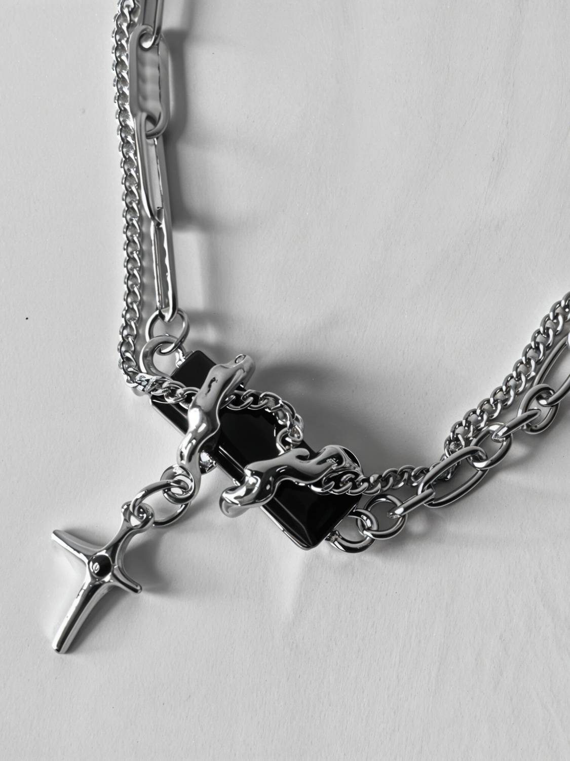 KURMASHOP Sterling Silver Pendant Set - Image 1