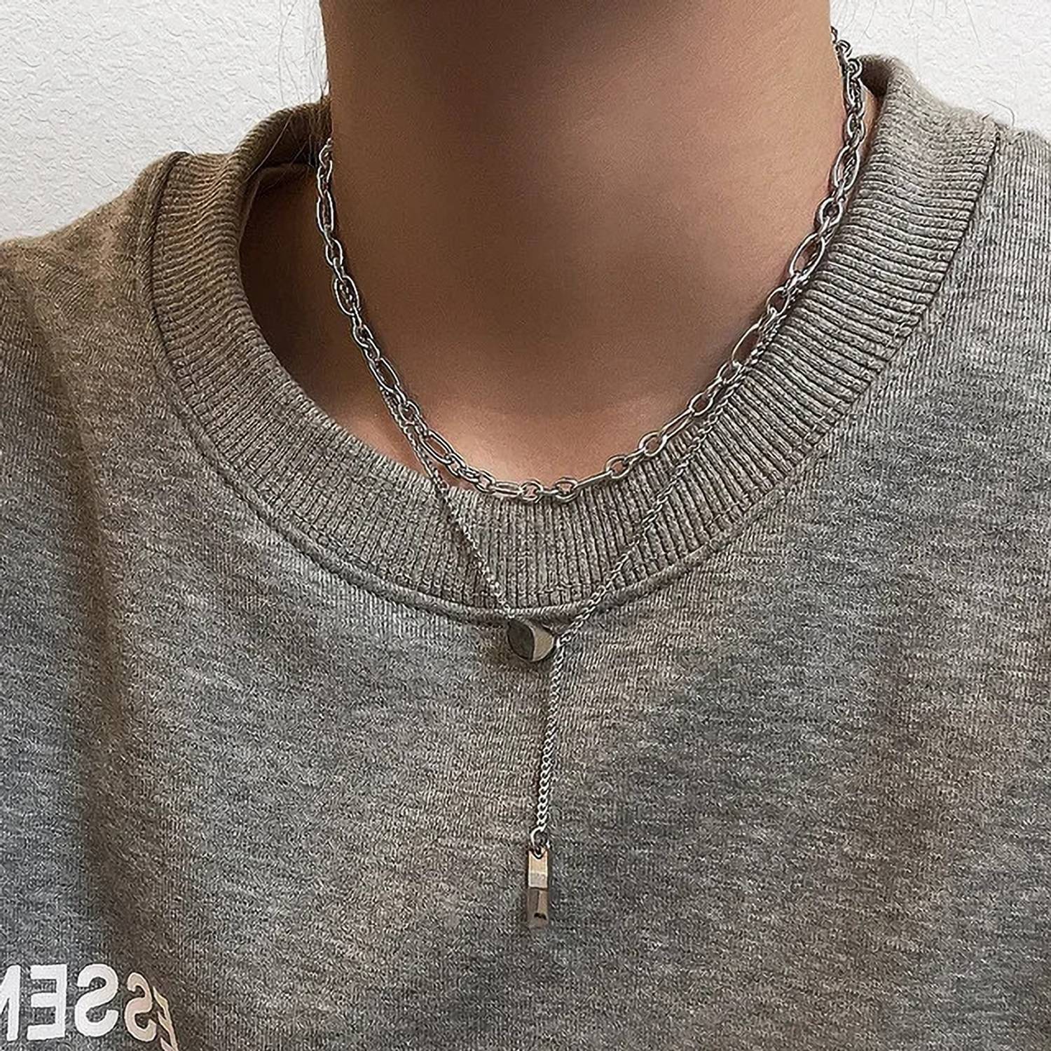 Salty Alpha Lion Neck Chain for Men - Image 1