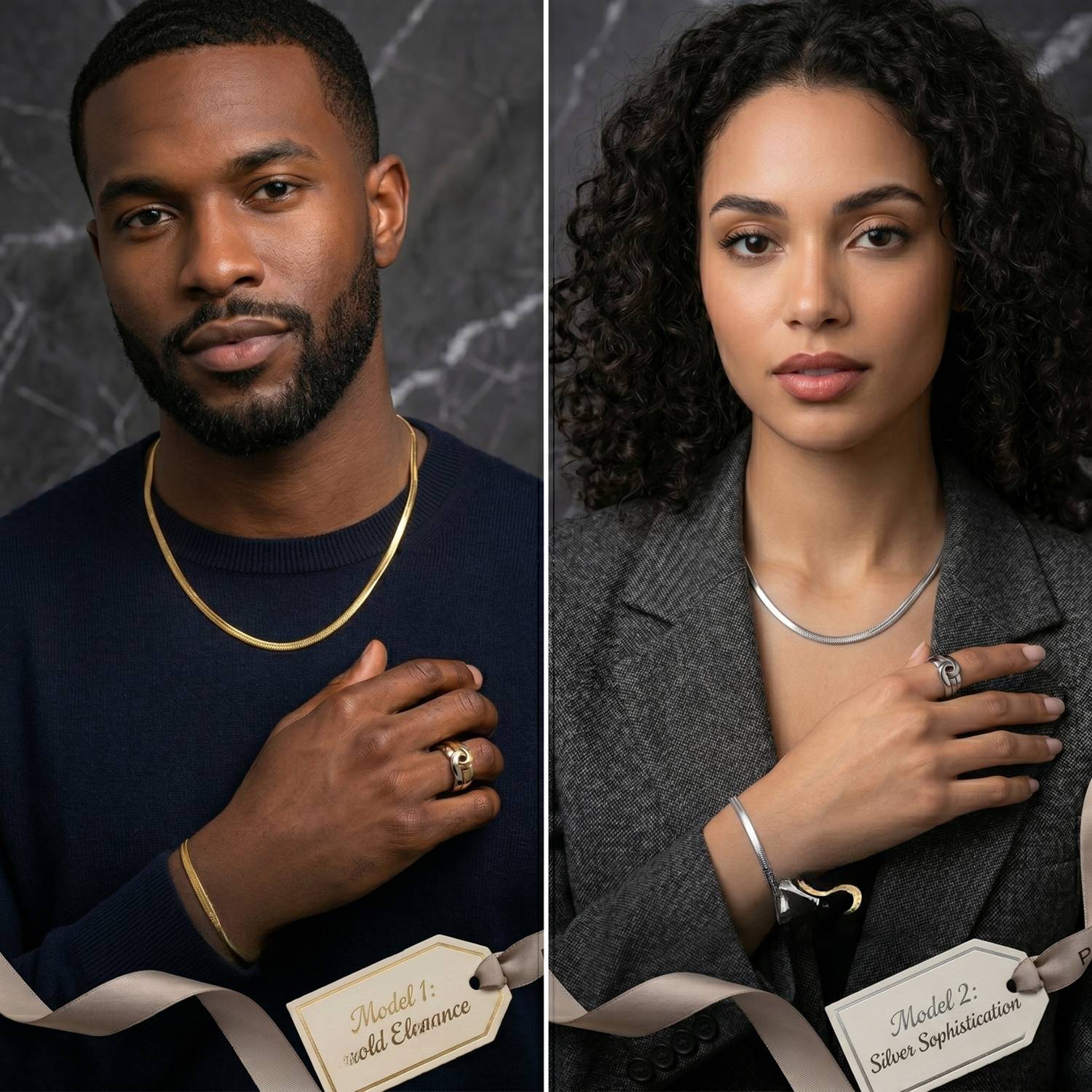 ForlookBeauty FLB Combo Pack - Gold & Silver Chains - Image 2