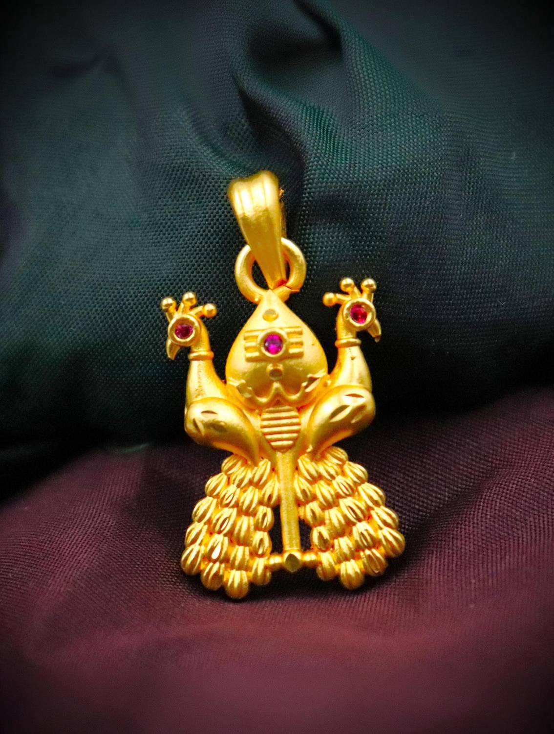 AHR FASHION one gram gold plated velmayil pendant for men and women Gold-plated Brass Locket