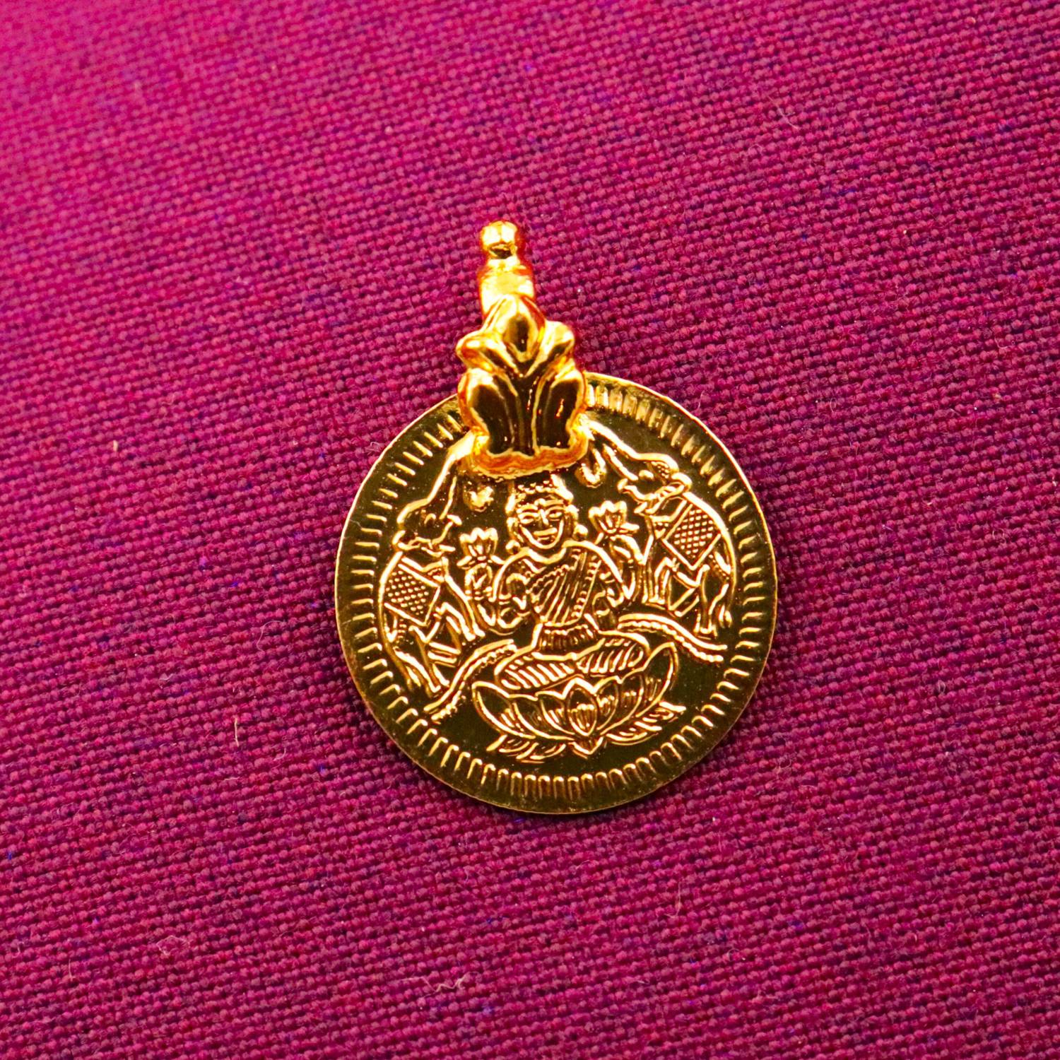 AHR FASHION one gram gold plated thali for women Gold-plated Brass Pendant