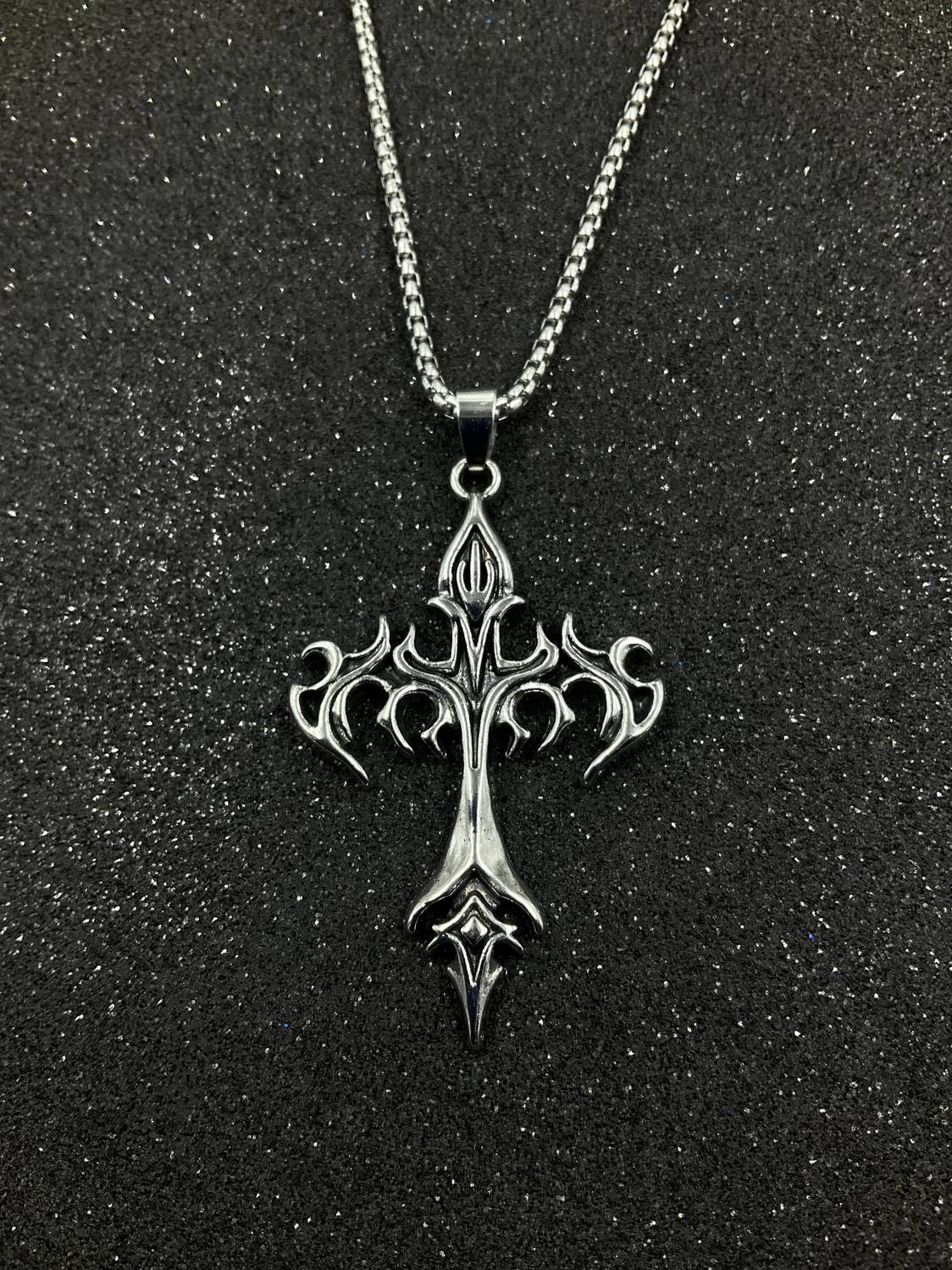 sky cart Cross Pendant 567 Metal
