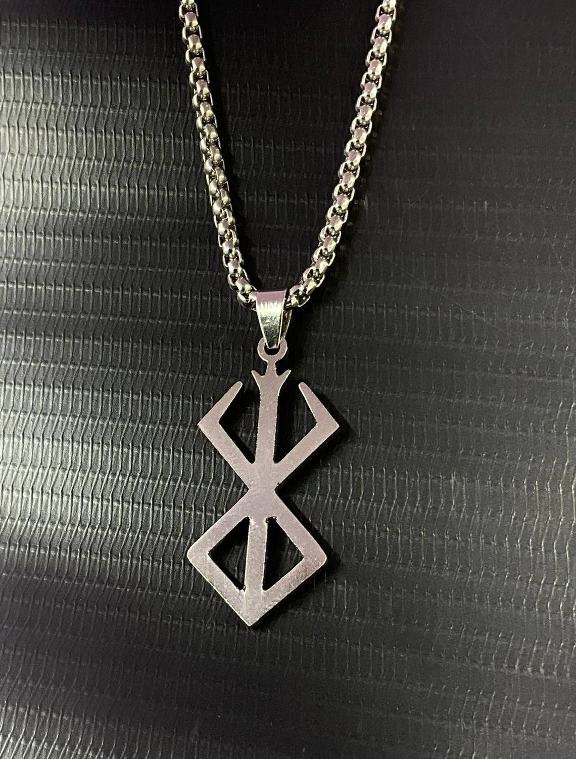 Sky Cart Berserker Silver Pendent Steel Locket - Image 2