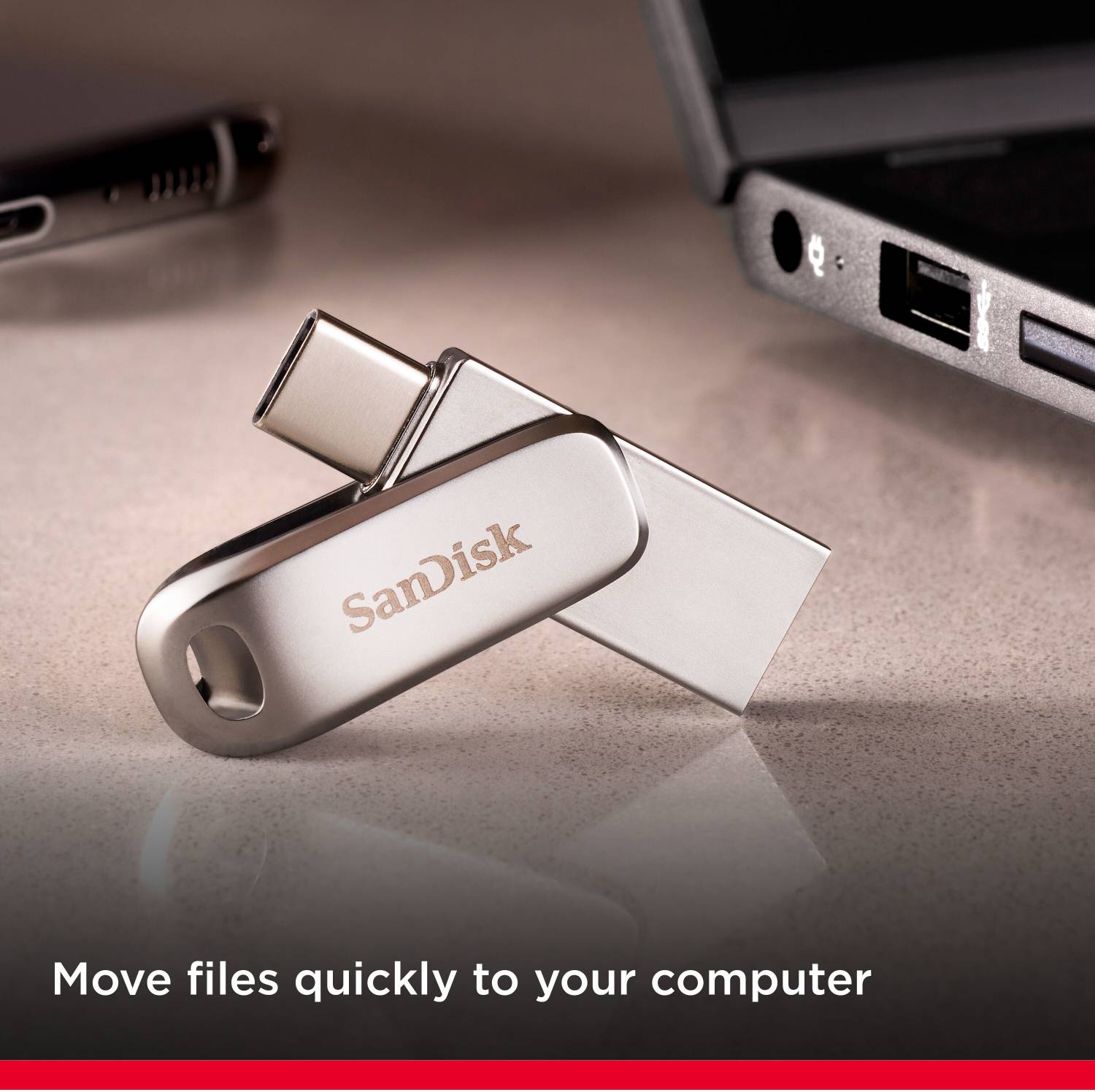 SanDisk 512GB OTG USB 3.2 Metal Case - Image 5