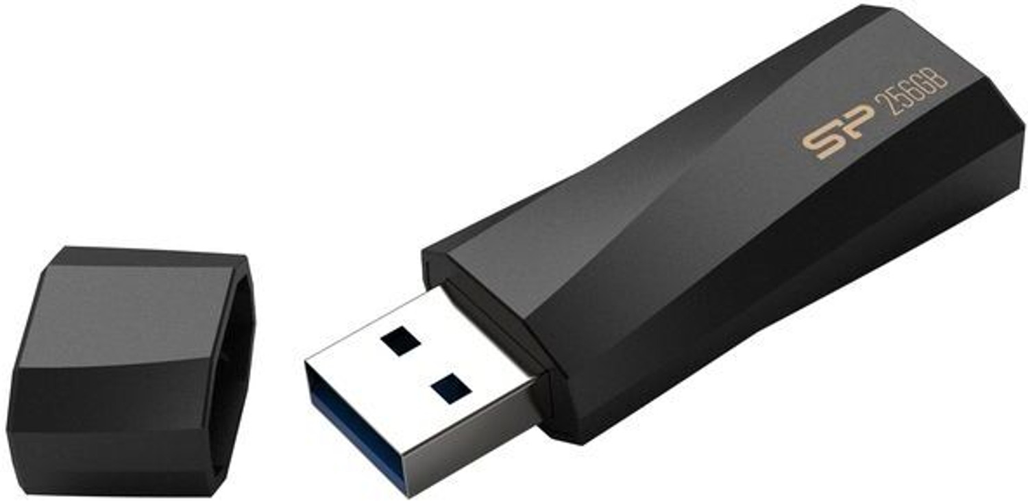 Image of Silicon Power Blaze B07 256 GB Pen Drive Compatible with Desktop Computer, Laptop USB 3.2 Plastic Case
